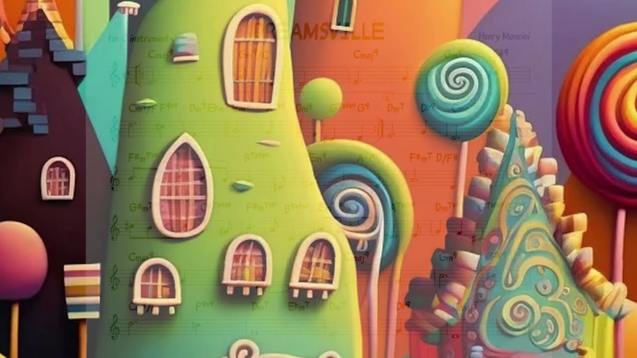 Dreamsville (Mancini) Backing track + music sheet
