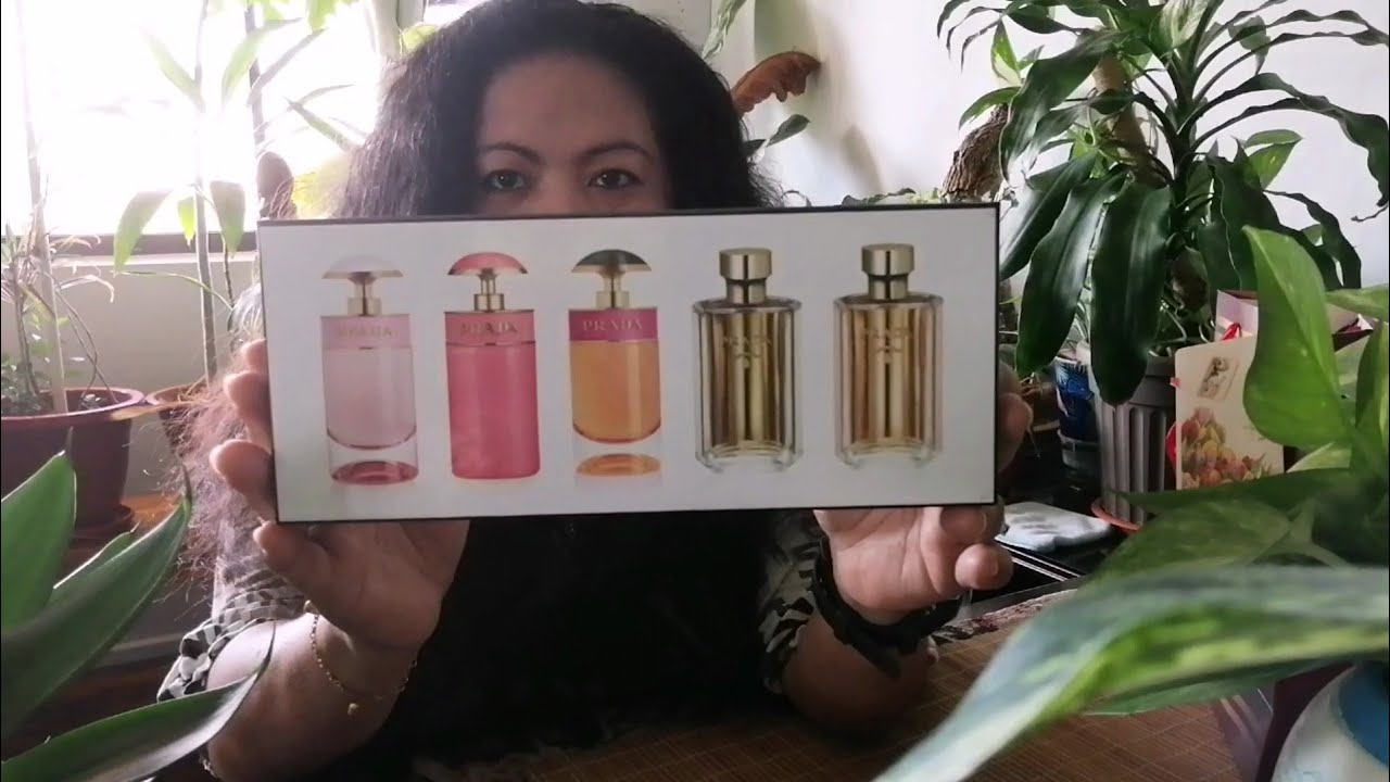 Unboxing Prada Perfume Miniatures Collection