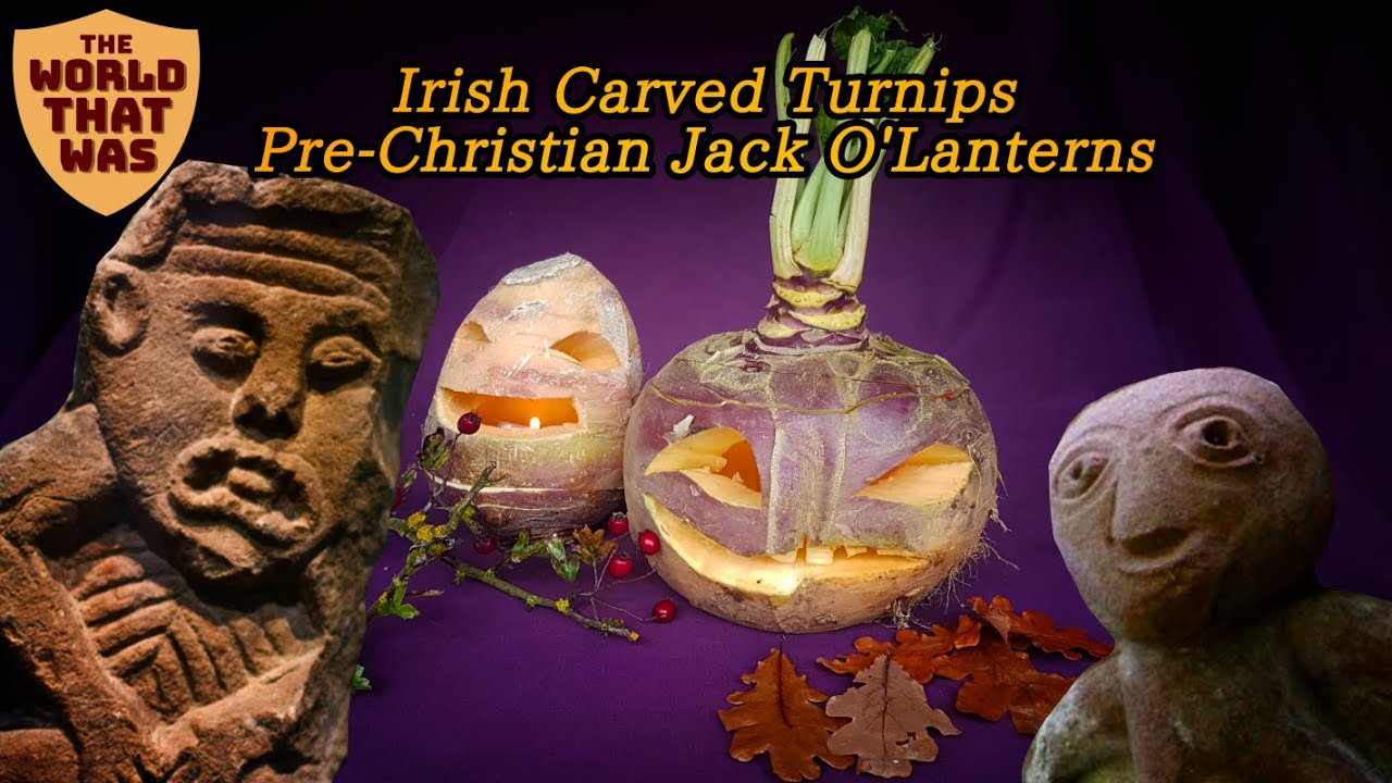 Irish Carved Turnip (Samhain 2021) | The World That Was