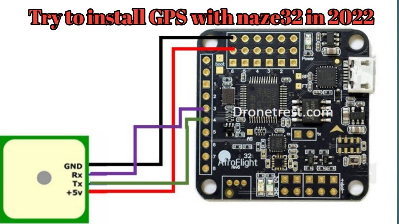 Trying to install GPS with naze32 in 2022