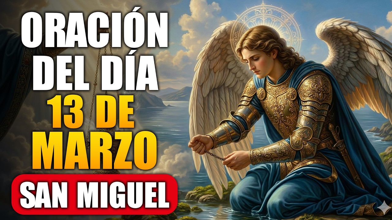 ¡San Miguel sopla vida sobre tu cuerpo y te llena de salud divina! Reza ahora