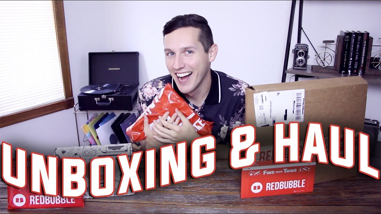 GIANT UNBOXING & HAUL | REDBUBBLE #SHOOK
