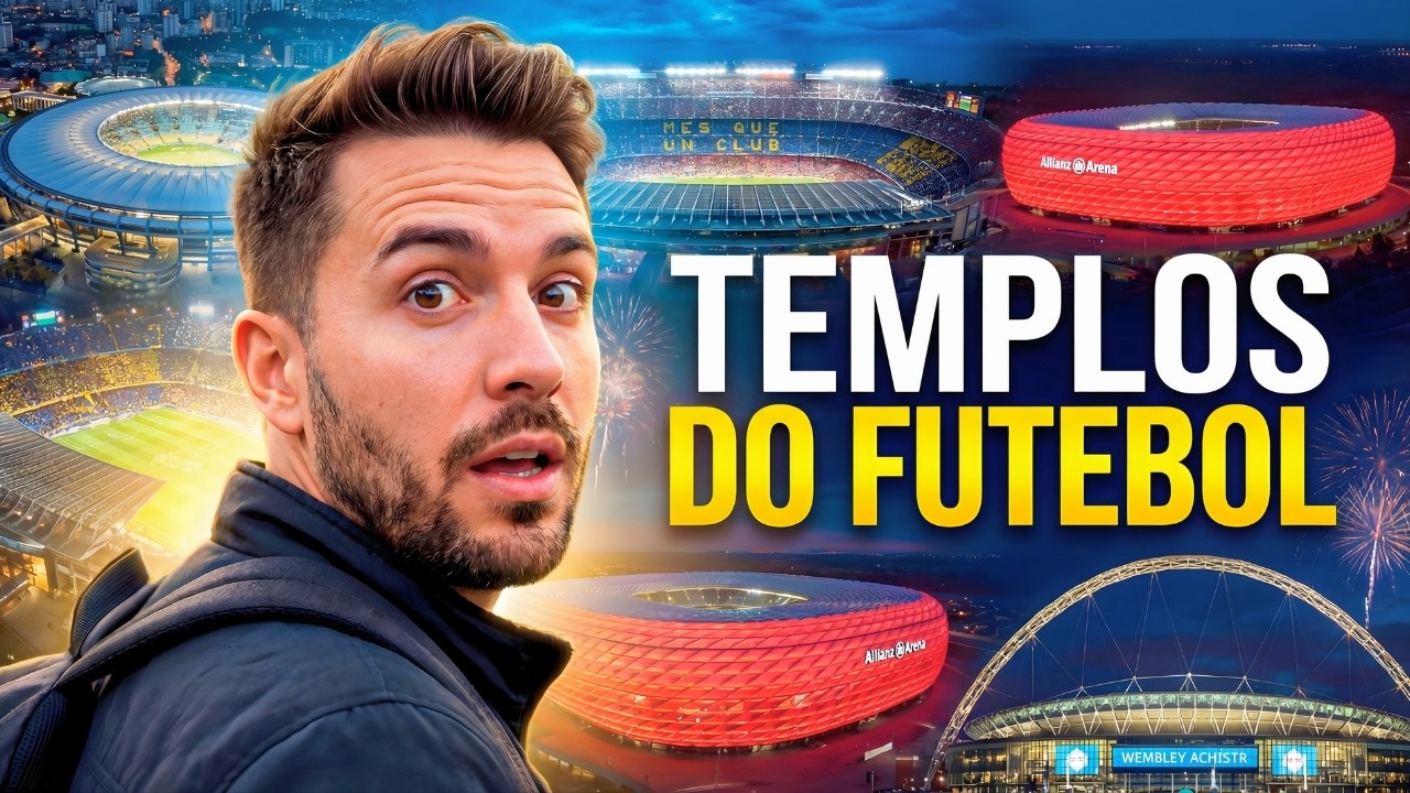 Os 10 Estádios Mais Impressionantes do Mundo (Que Você Precisa Conhecer Antes de Morrer)