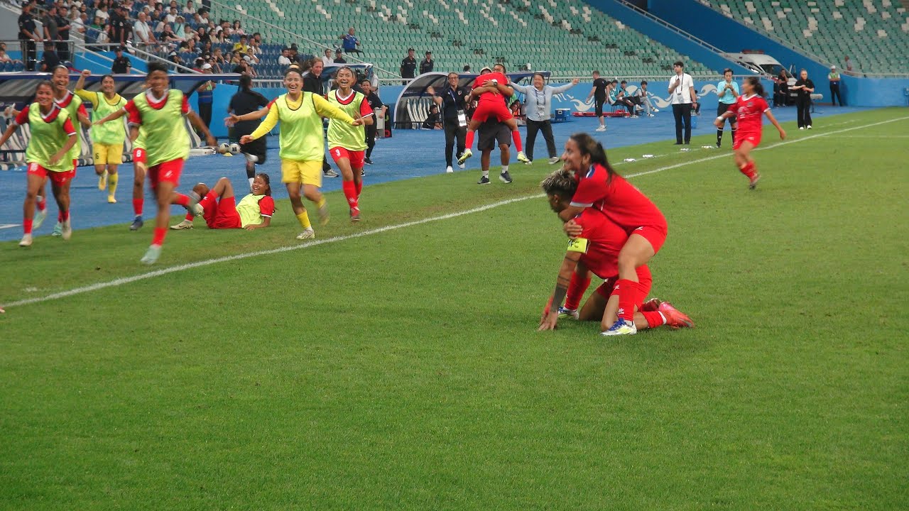 Nepal&rsquo;s Stunning Comeback Goals vs Uzbekistan | Caught on Fan Camera!