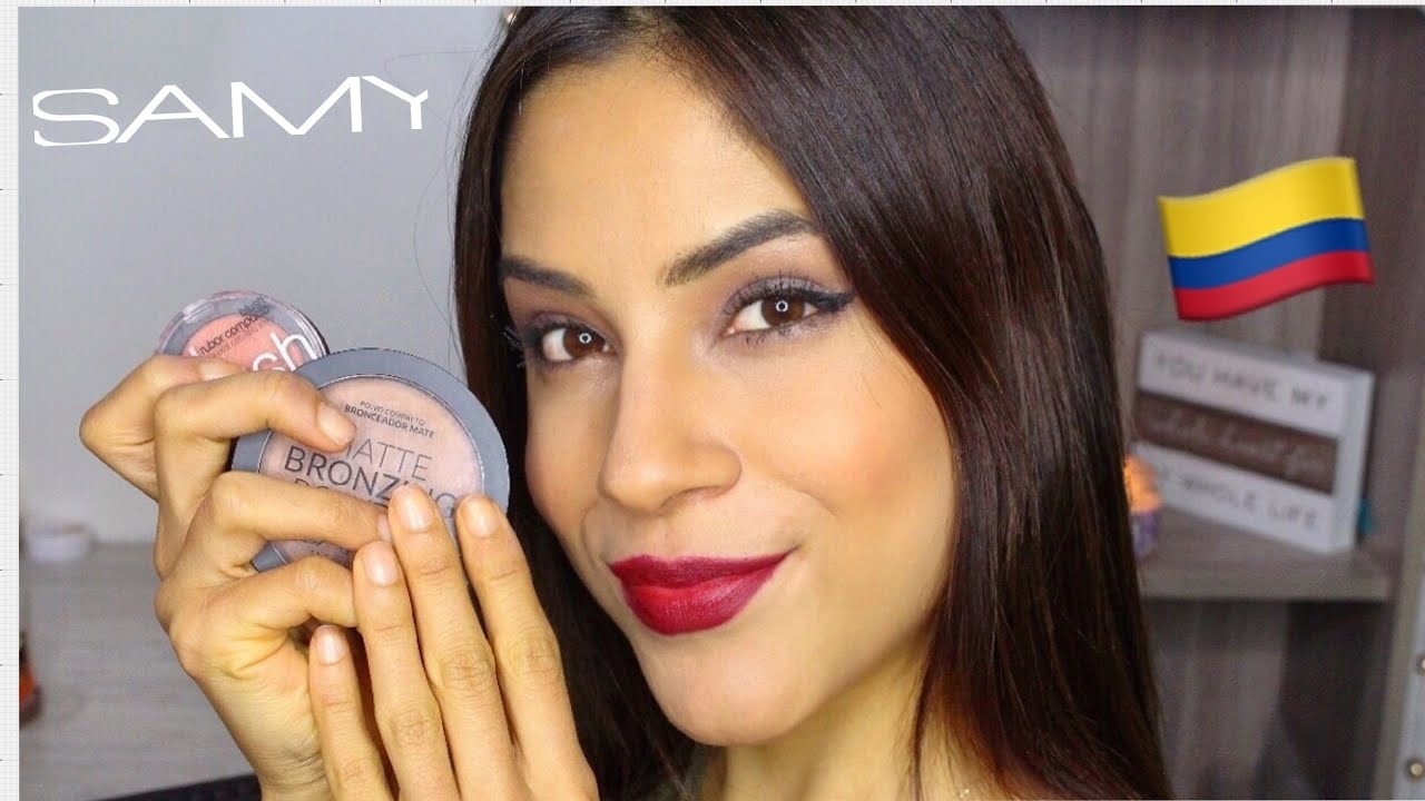 Reseña de maquillaje colombiano: SAMY COSMETICS ¿la mejor marca de maquillaje? | Natalia Julia