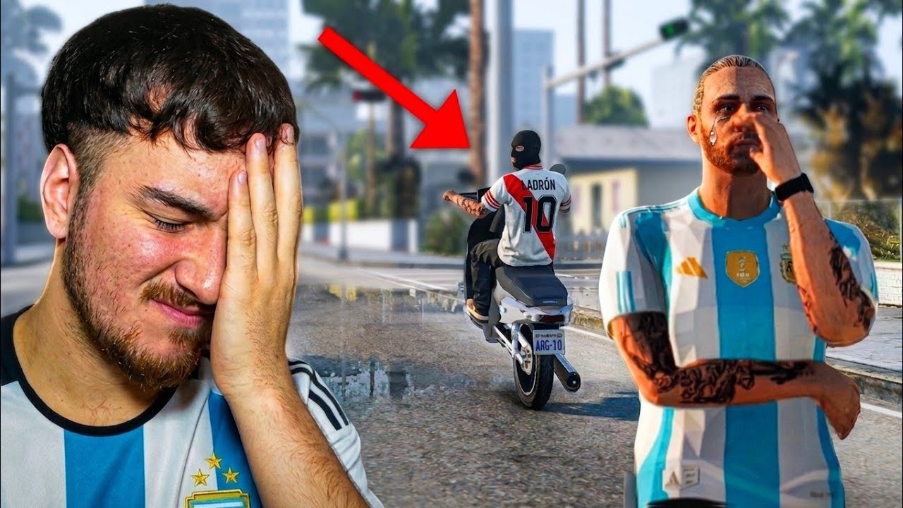Me ROBARON la 110 en ARGENTINA ROLEPLAY