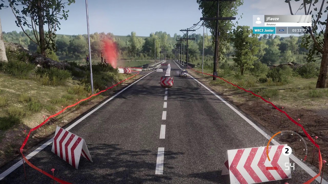 WRC Generations ; entraînement Rallye 3