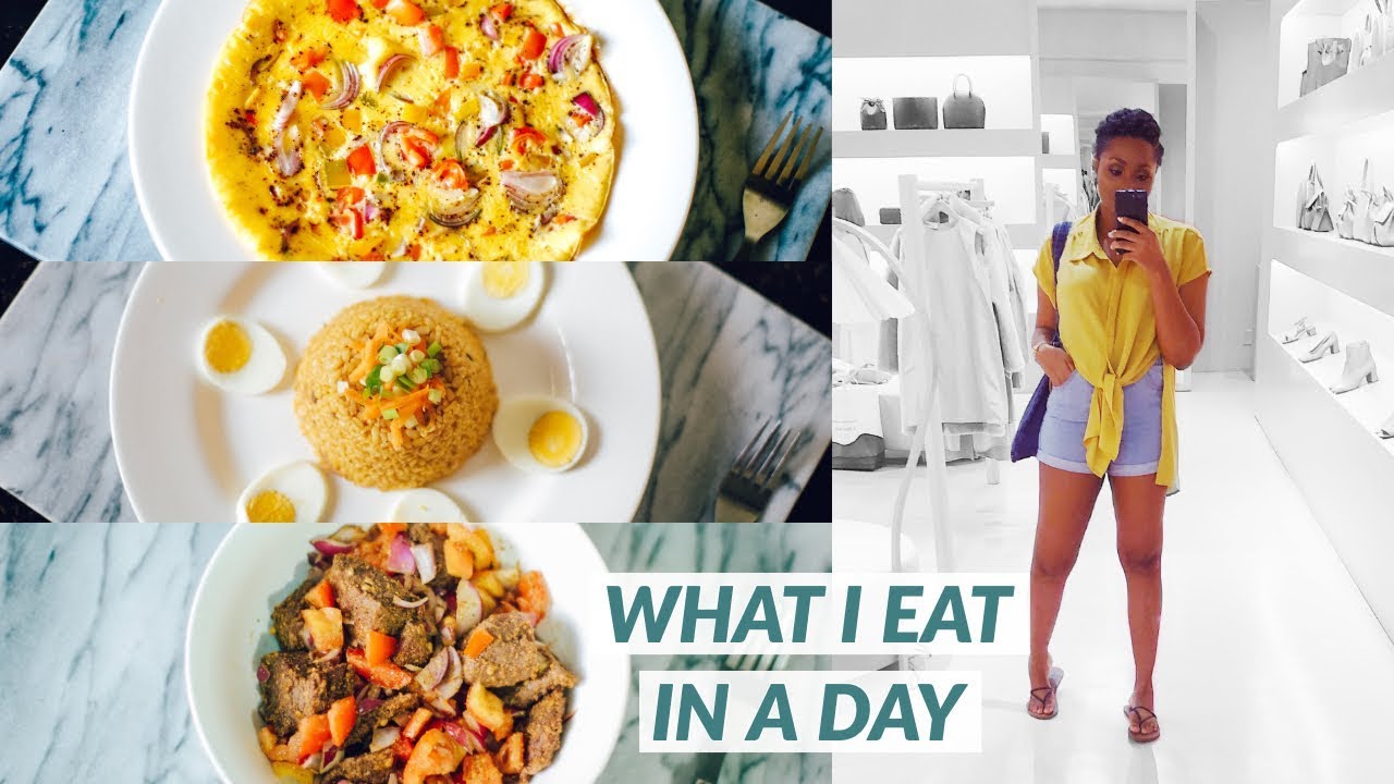WHAT I EAT IN A DAY/ WHAT I EAT TO KEEP THE WEIGHT OFF | DIMMA UMEH