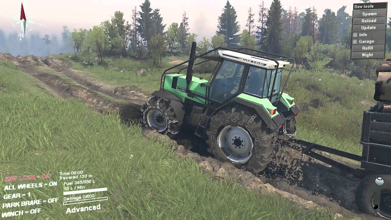 Spin Tires Deutz Fahr Agrostar mod