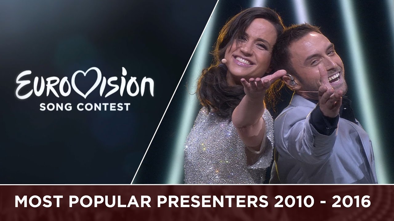Most popular presenters from 2010 - 2016: Petra Mede and Måns Zelmerlöw