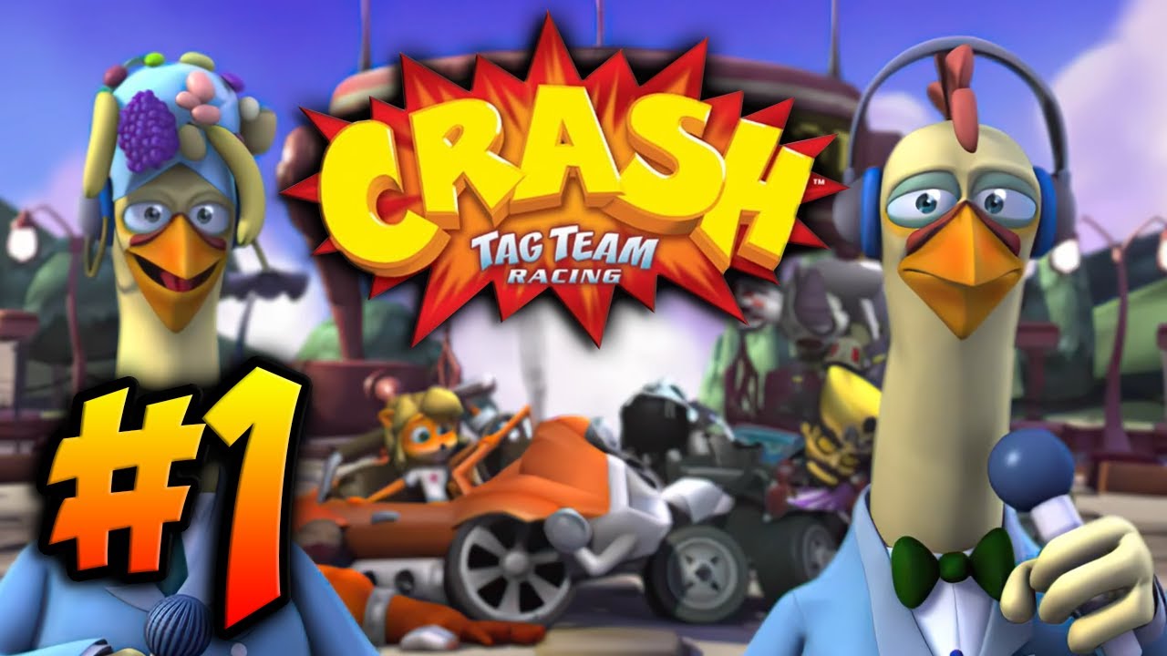 El Juego de Carreras Plataformero - Crash Tag Team Racing al 100% #1 | #RoadToCrashBandicoot4