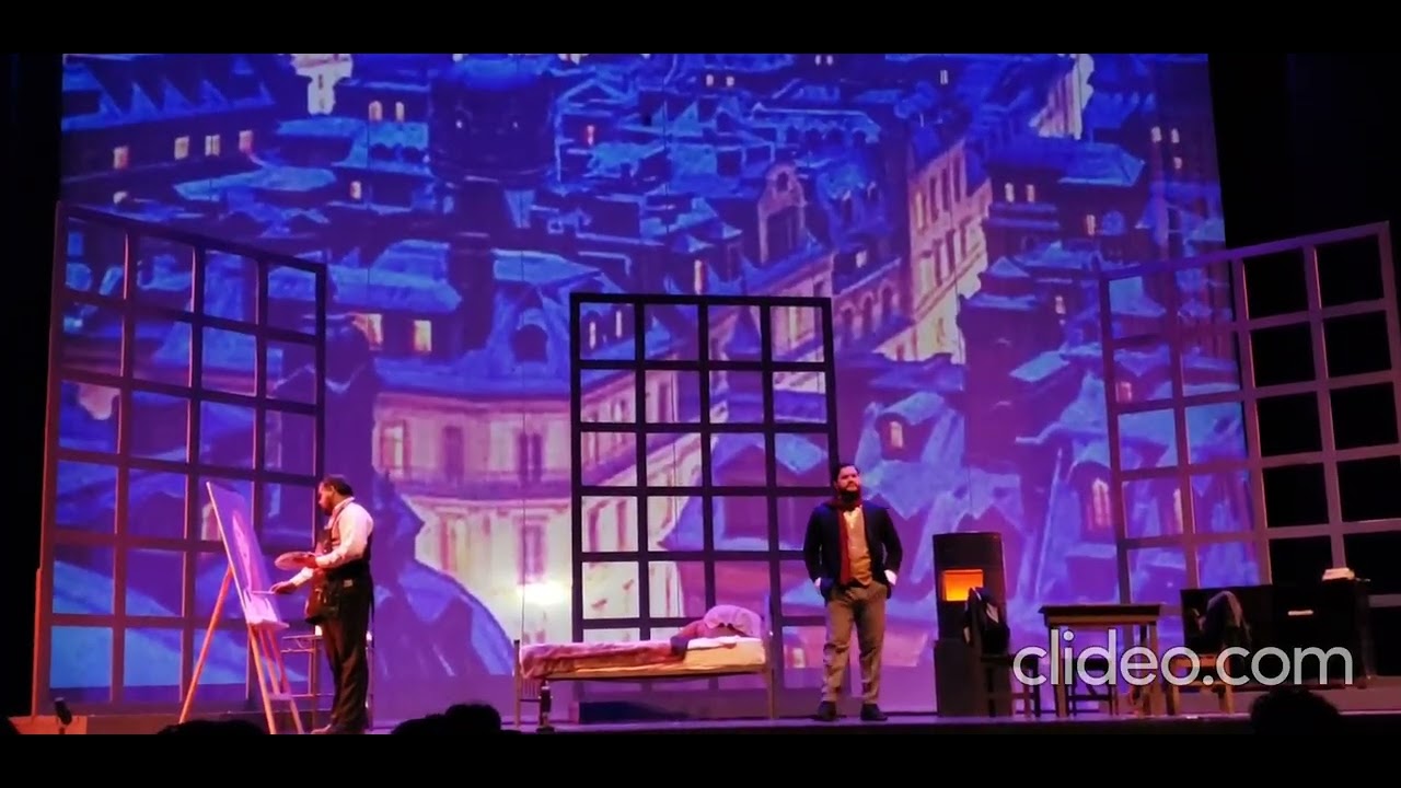 INCANTO.PUCCINI.LA BOHEME.MIMI TU PIU NON TORNI. SOL.RODOLFO, MAURICIO DELGADO.MARCELLOJOSUE OSORNO.