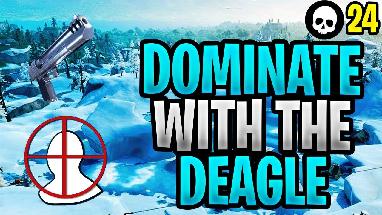 How To DOMINATE With The Deagle In Fortnite! (Deagle vs SMG - Fortnite Battle Royale)