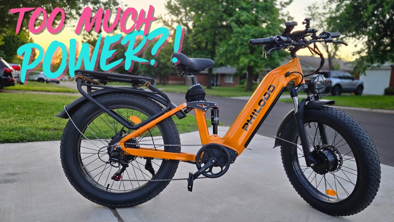 The Philodo Falcon Dual Motor E-bike is WAY Too Much Fun! | Lake Hefner in Oklahoma City