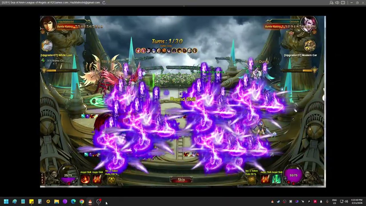 I'm finally Back in Rank 1 ~ League Of Angels 2026  BR isn't everything Part 31 (7.5B vs 133B)