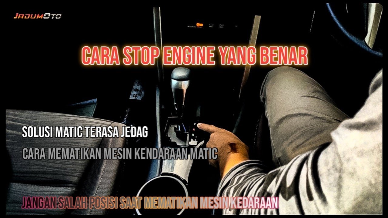 Cara Merawat Transmisi Matic Yang Benar | Mematikan Mobil Matic Yang Benar | Transmisi Innova Jedag
