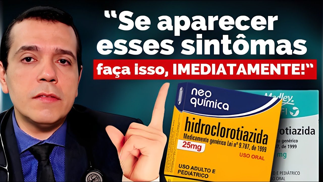 Cardiologista alerta: 7 PERIGOS da HIDROCLOROTIAZIDA 