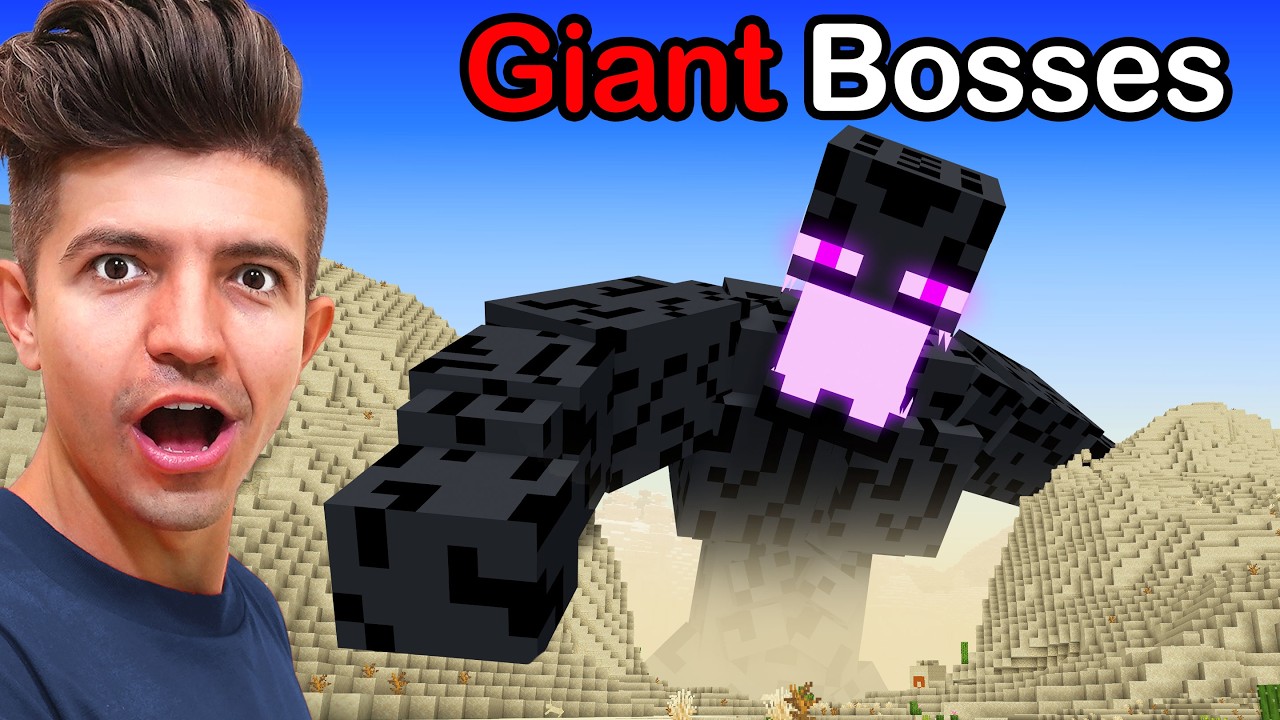 Minecraft, But There's Custom Bosses!
