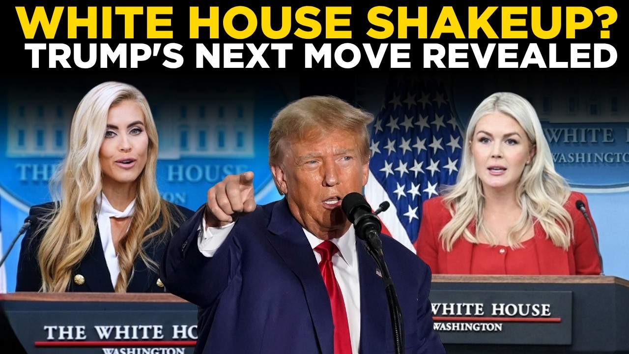 US NEWS LIVE | White House Shakeup? Trump&rsquo;s Next Move Revealed | Karoline Leavitt News LIVE Today