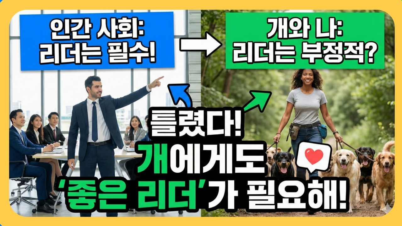 개의 리더 논란 종결 ㅣ좋은 리더가 되기 위한 3 가지 조건 #리더 #리더십 #leader #leadership