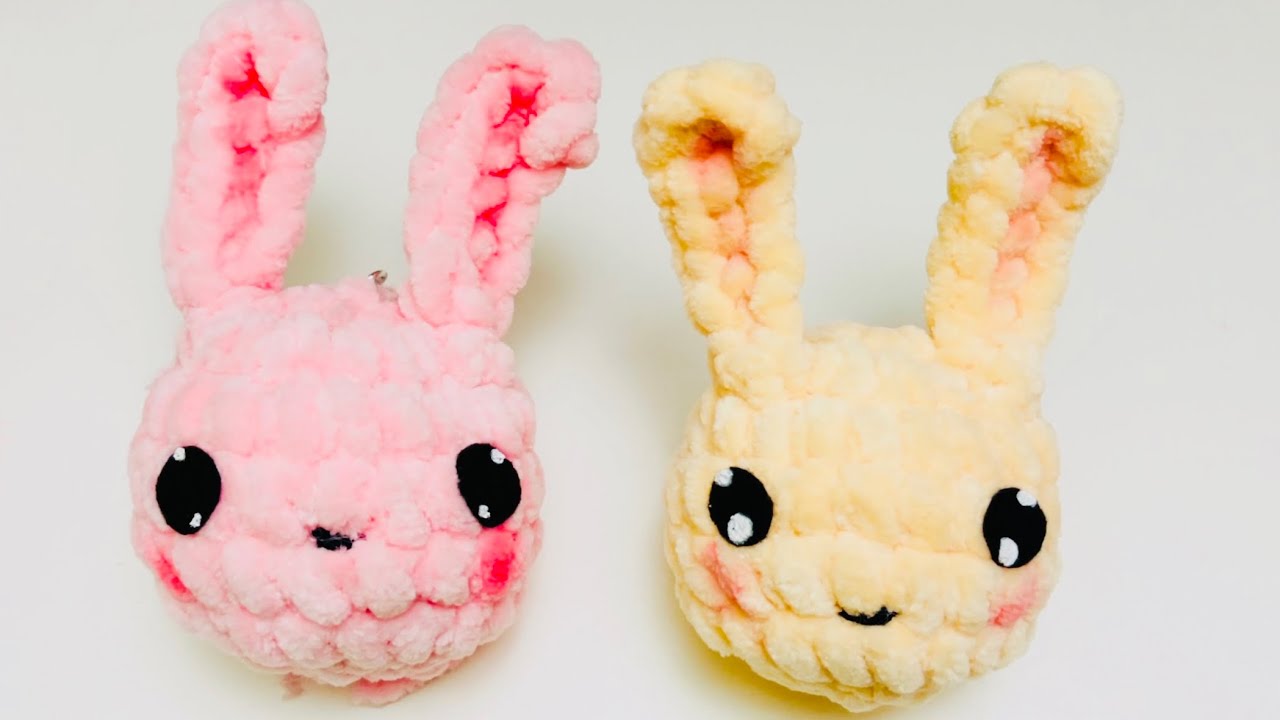 How to crochet a amigurumi bunny🐰crochet pattern🔥crochet for beginners🧶amigurumi design❤️knitting