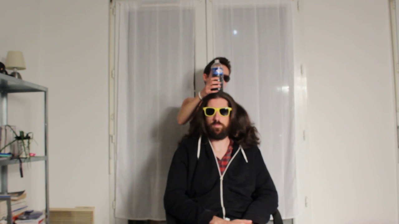 Flower vase hair challenge