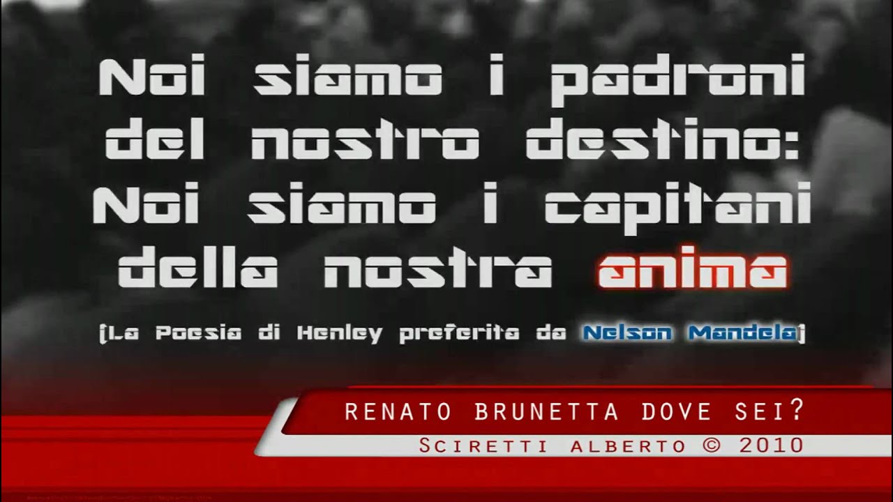 Defezione del mancato Premier Nobel Renato Brunetta a Ca' Foscari