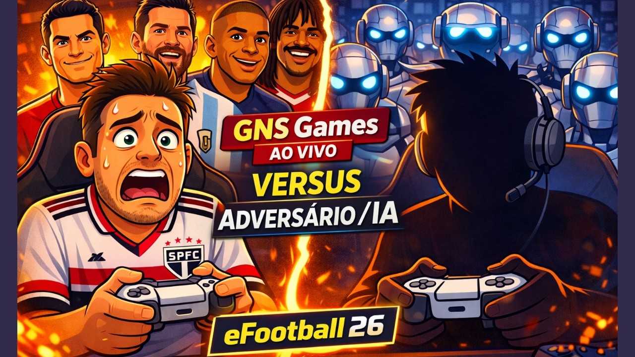 🚨LIVE eFootball_2026 SEGUNDOU - ENFRETANDO OS PROPLAYER DE IA🤮-CONCLUINDO EVENTOS - X1 COM MEMBROS