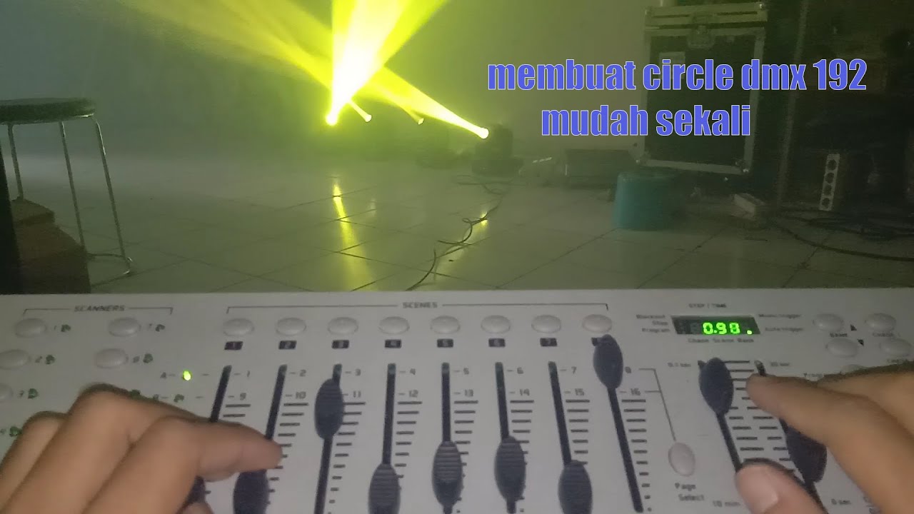 Учебник по созданию кругов dmx 192 / dmx 512