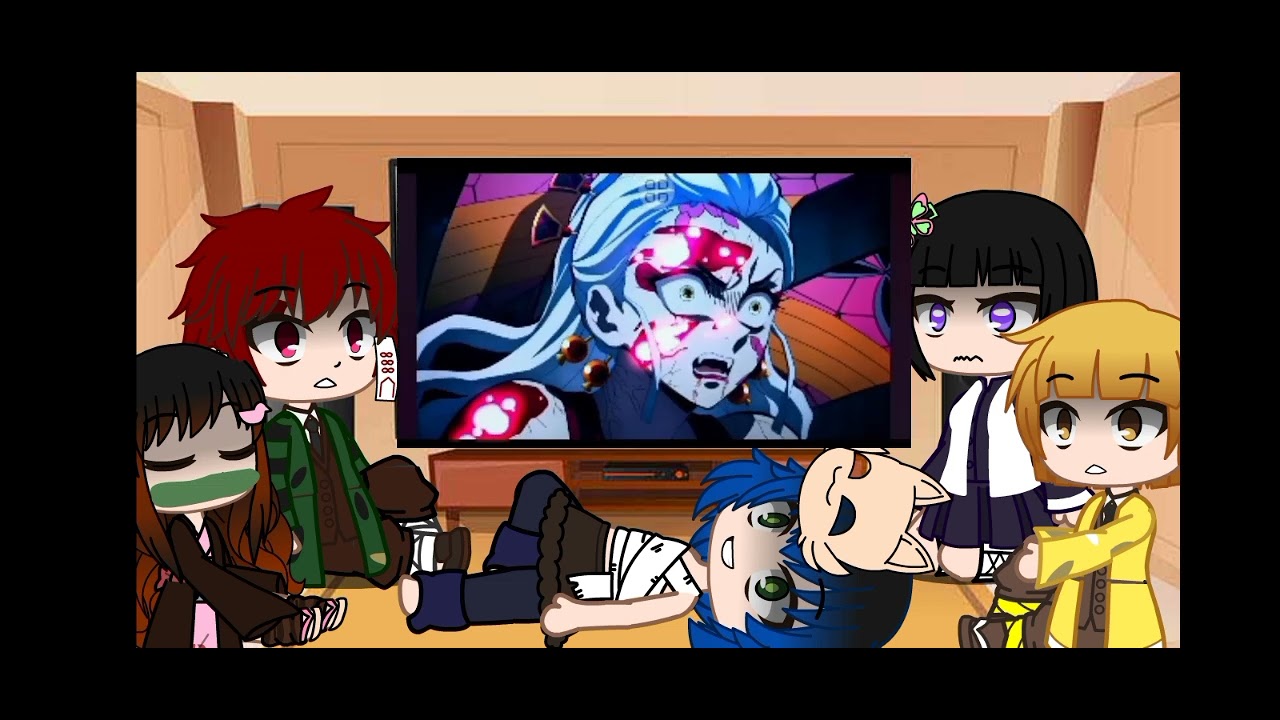 kamaboko squad react to  ✿𝑁𝐸𝑍𝑈𝐾𝑂 𝑣𝑠 DAKI✿ | demon slayer |