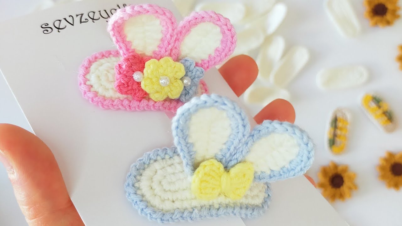 ÖRGÜ SÜSLÜ TAVŞAN TOKA YAPIMI / RABBIT BUCKLE MADE