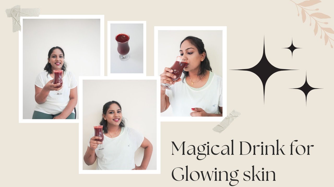 Vlog 11 -   Magical drink for Glowing skin & Healthy hair l Delicious & Nutritious Juice recipe
