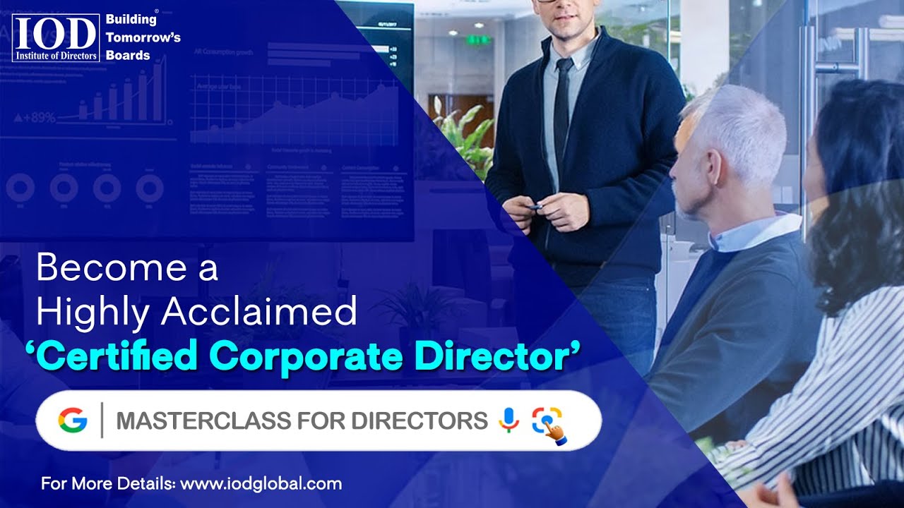 Independent Directors Training in India | Why Join IOD? #DirectorsTraining