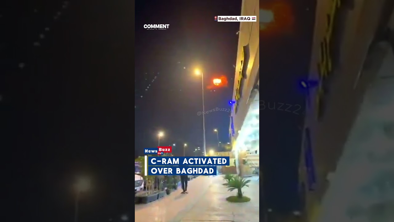 🚨 C-RAM GONE &mdash; EMBASSY HIT &mdash; &ldquo;LEAVE IRAQ NOW&rdquo;