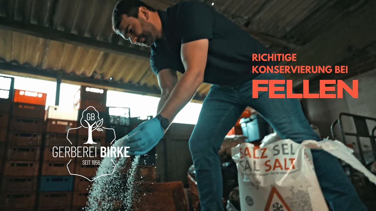 Felle richtig konservieren: Einfrieren, Salzen & Trocknen | Gerberei Birke erkl&auml;rt