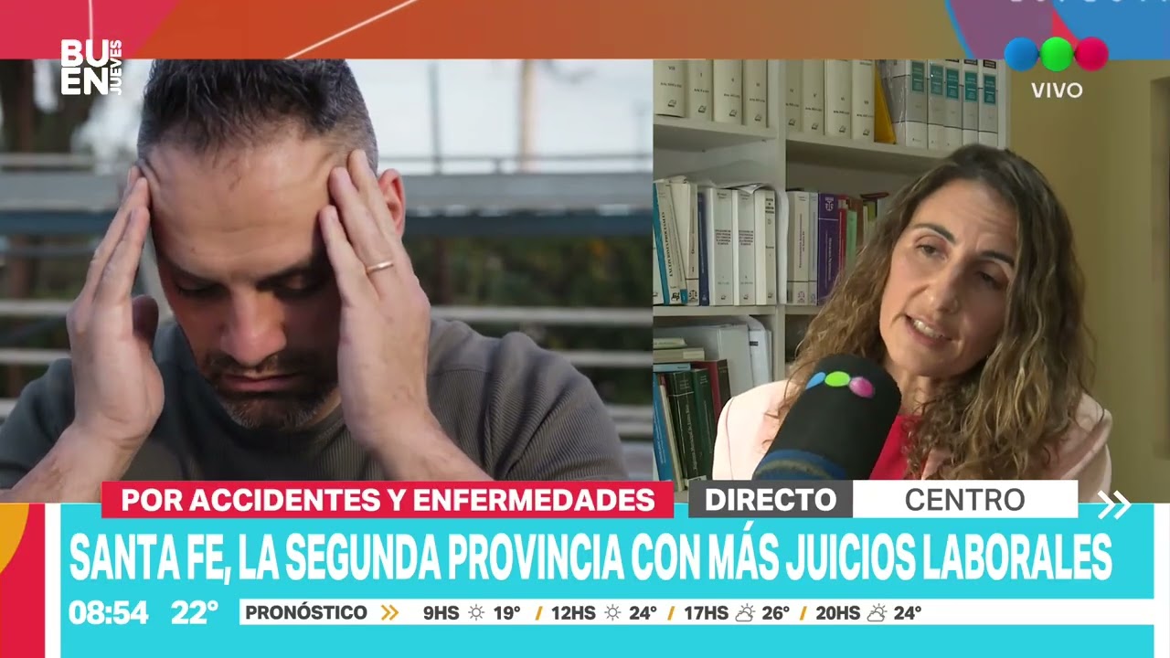 Santa Fe, segunda provincia con más juicios laborales por accidentes y enfermedades profesionales