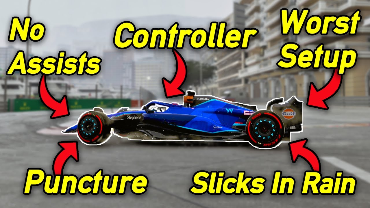 Гонка F1 23, в которой не смогут выжить 99% игроков...