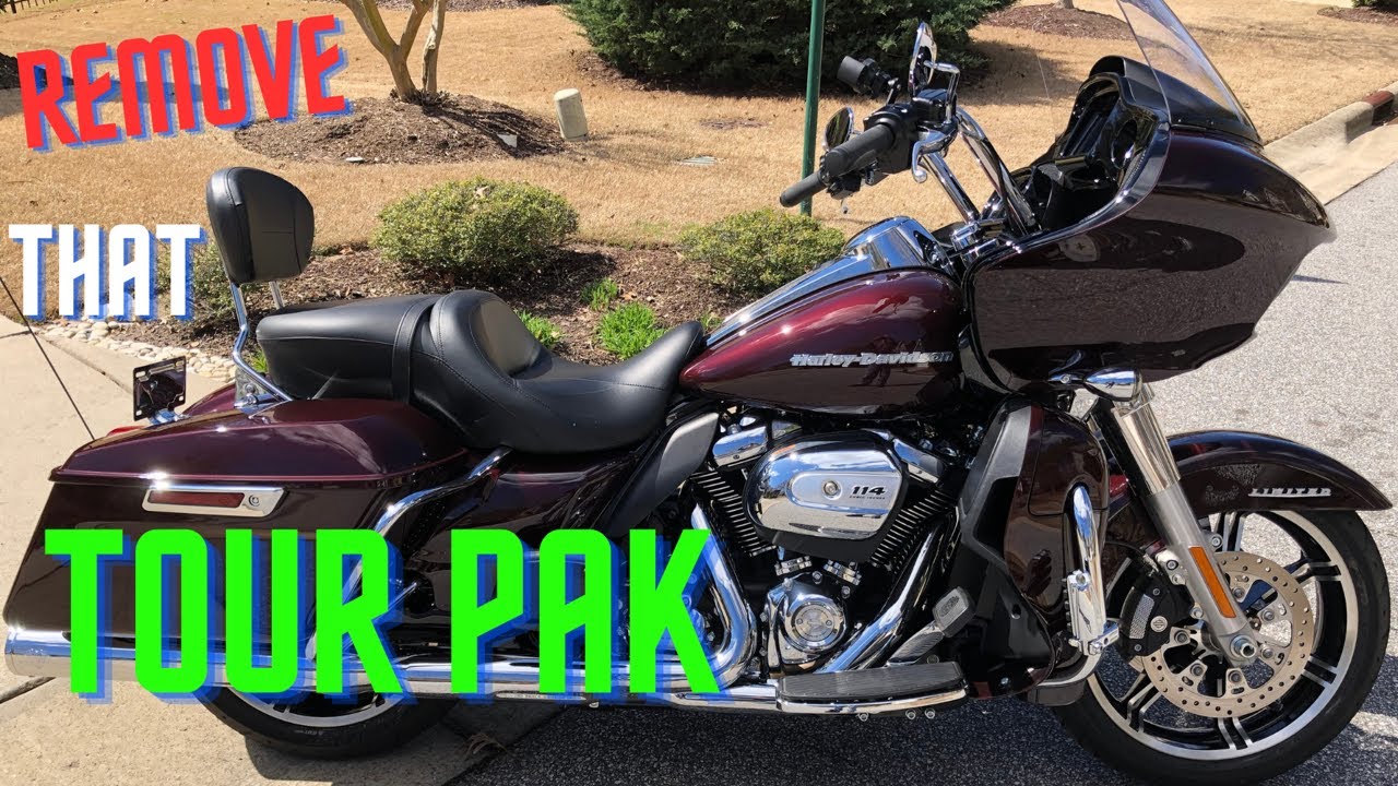 DIY - Install Complete Tour Pak Quick Detach Kit On Harley Davidson Touring Bike