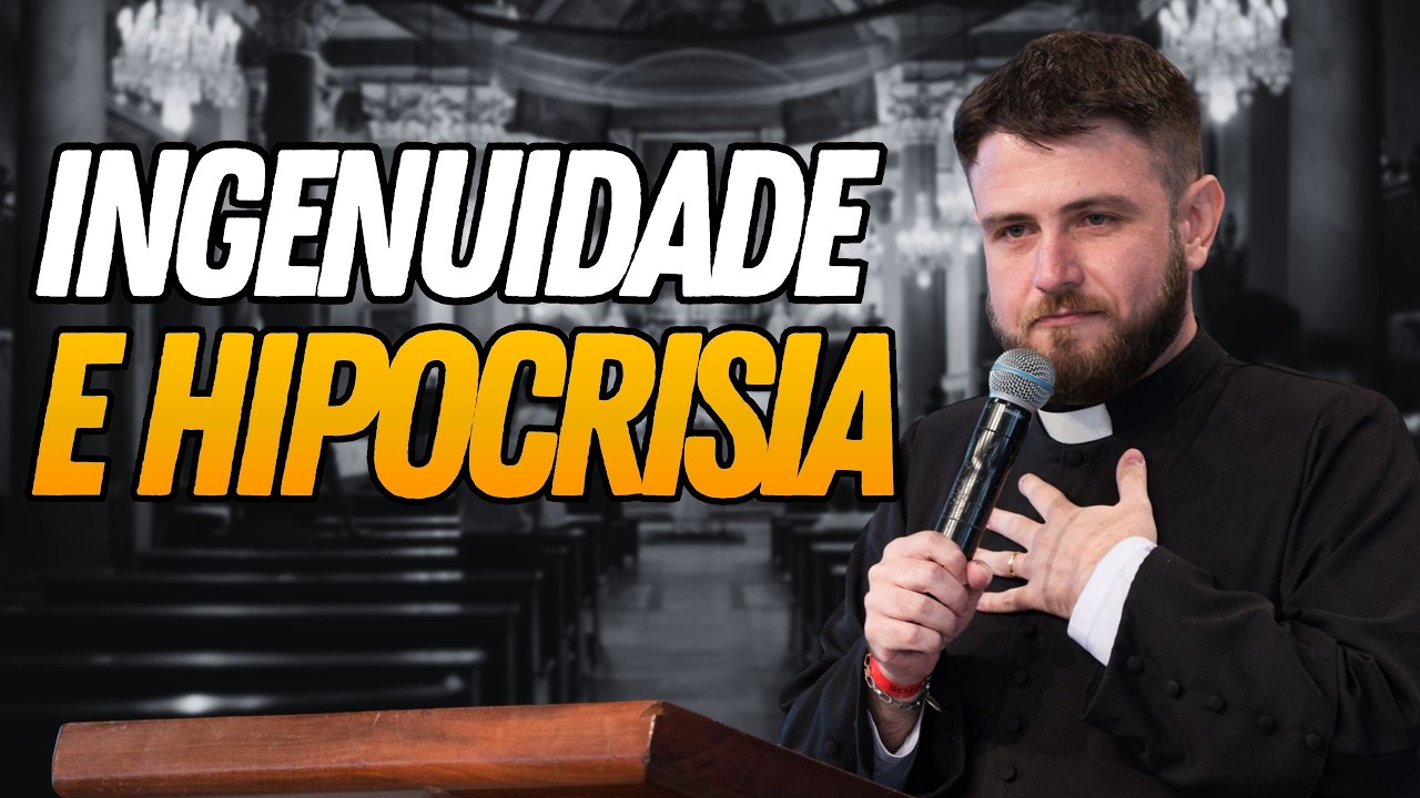 Cegos guiando cegos presunção, ingenuidade e hipocrisia | Padre Mario Sartori