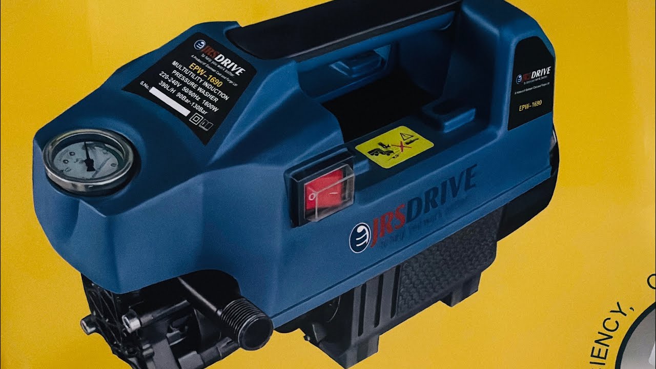 Unboxing eastman JSR DRIVE EPW-1690 car washer with brass faom canon