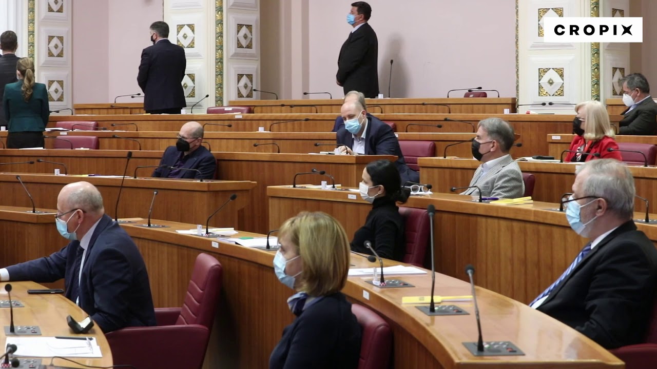 Oporba u Saboru okrenula leđa predsjedniku Sabora Gordanu Jandrokoviću i vladajućoj većini