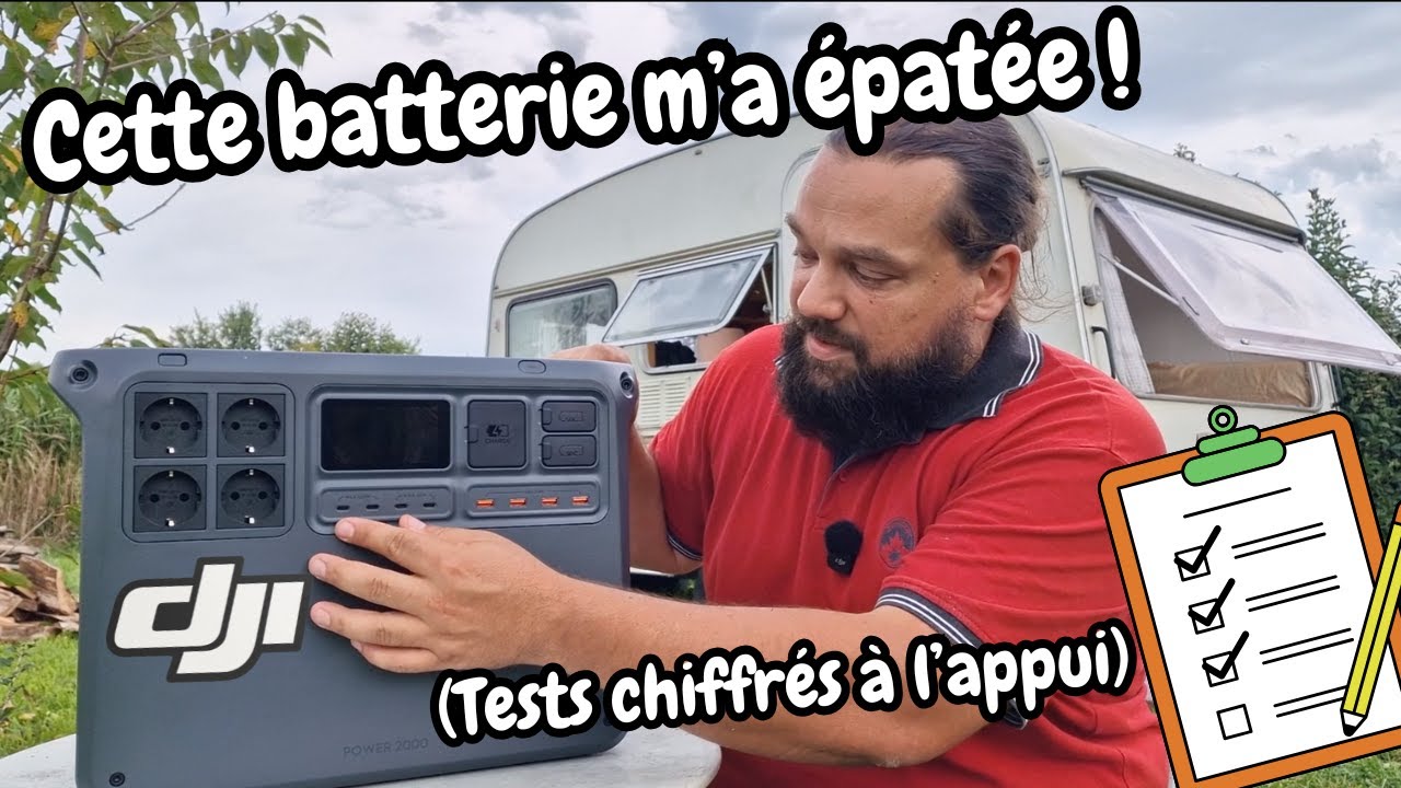 🔋 Mise à l'épreuve du DJI Power 2000 : rendement, réactivité & puissance ! 🚀