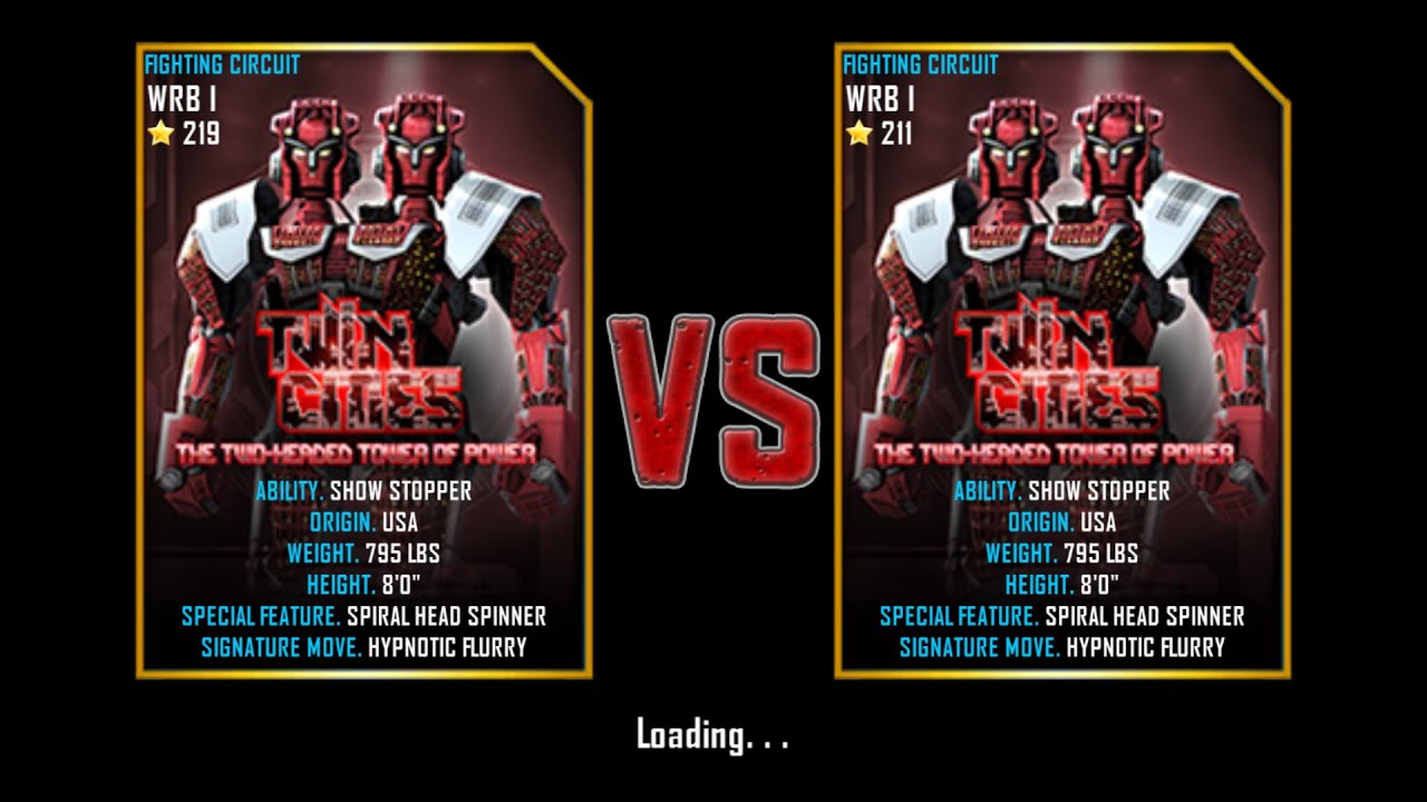 Real Steel WRB Championship Twin Cities VS Twin Cities NEW ROBOT UPDATE