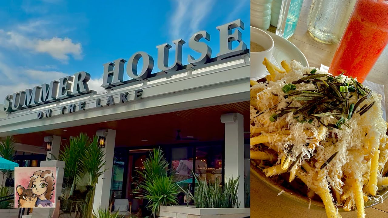 Summer House on the Lake Lunch | The BEST Fries at Disney Springs!