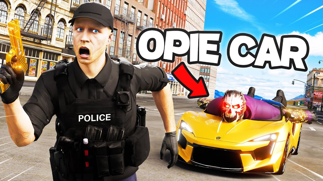 Опи был человеком-машиной в GTA5 RP