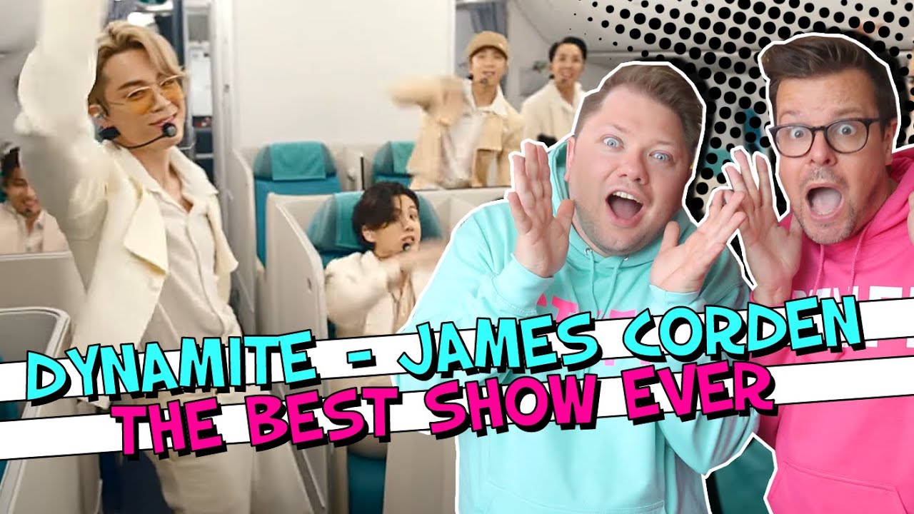 BTS Dynamite Live at the Late Late Show with James Corden 2020 // BTS Reaction Video 해외반응