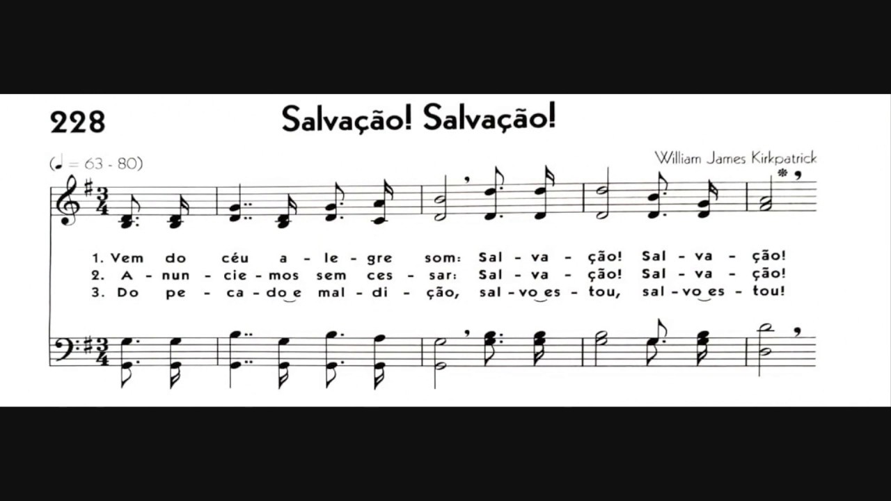 Hinário 5 CCB - Hino 228 - Salvação! Salvação! - Strings - Teclado Yamaha PSR S670