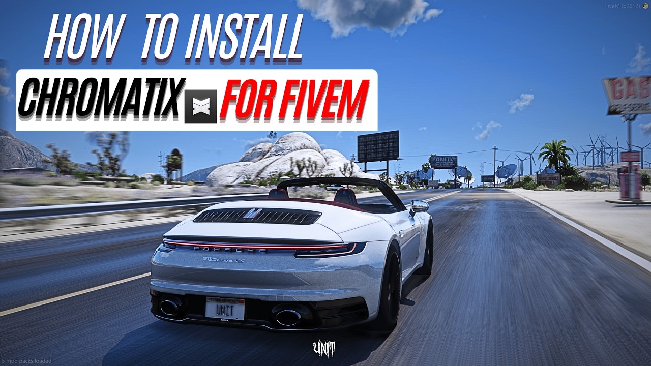 How to install ChromatiX Graphics Mod For FiveM - Step by Step Tutorial !!