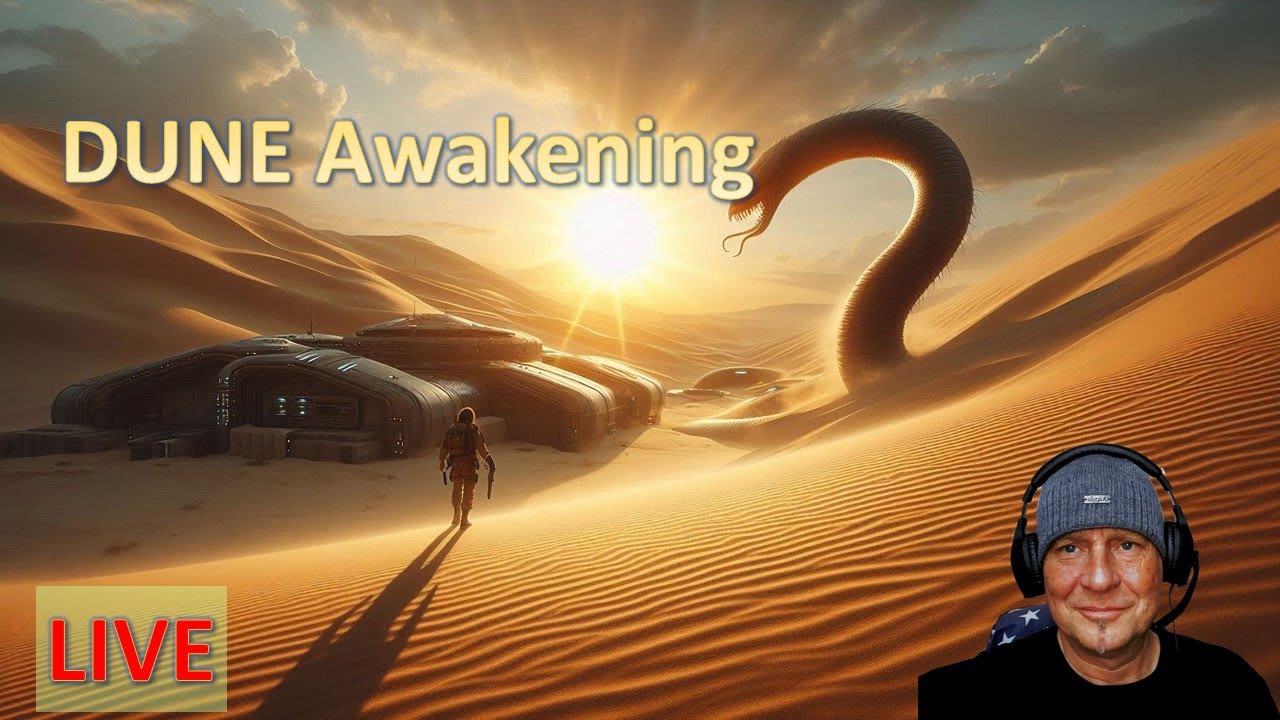 Dune Awakening Einsatz in der tiefen Wüste  [Multiplayer] [Facecam] [HD+]+]