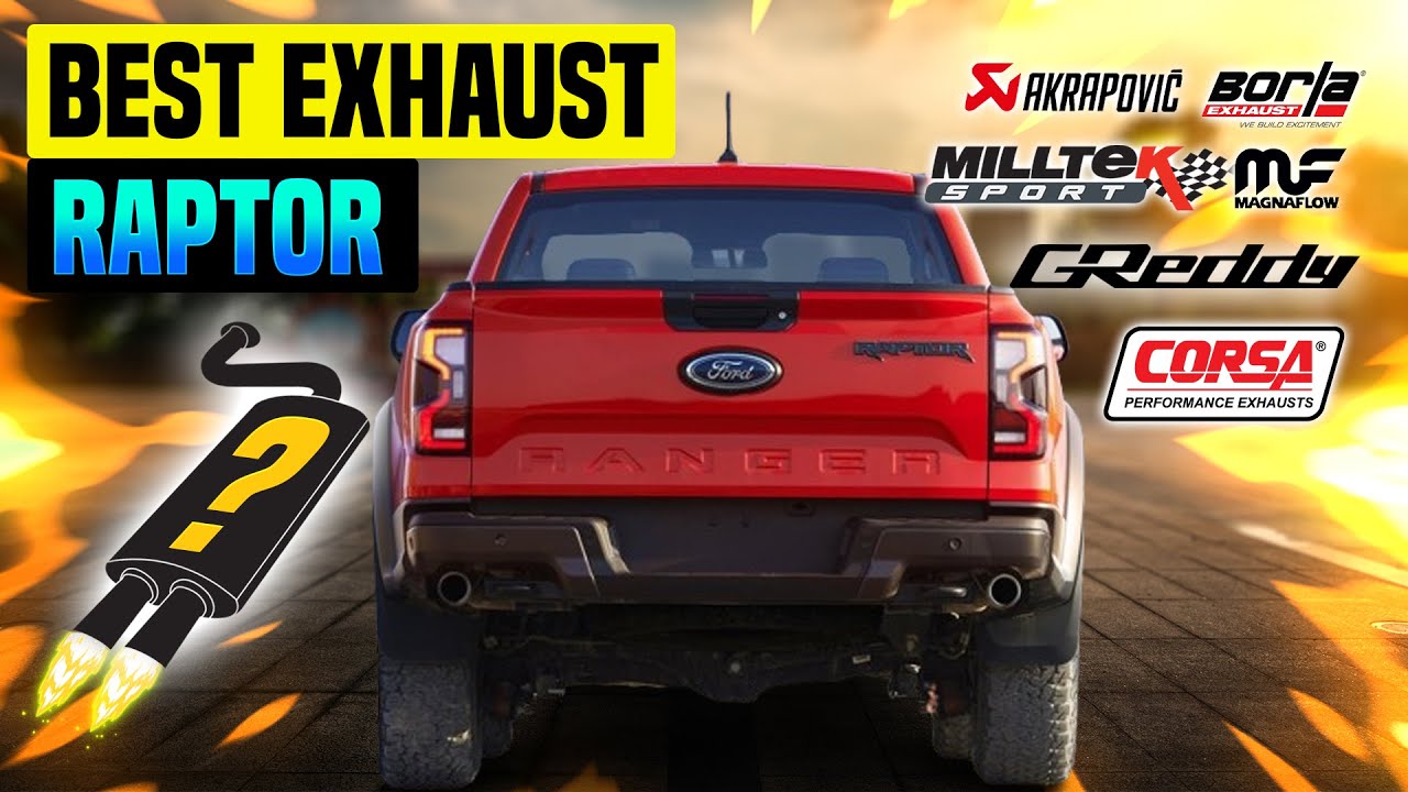Ford Ranger Raptor Exhaust Sound 🔥 Upgrade,Modified,Borla,Custom,Review,Flowmaster,Magnaflow,Corsa+